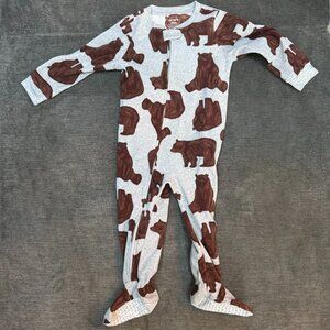 Carter's Fleece Bear Sleep and Play 24M